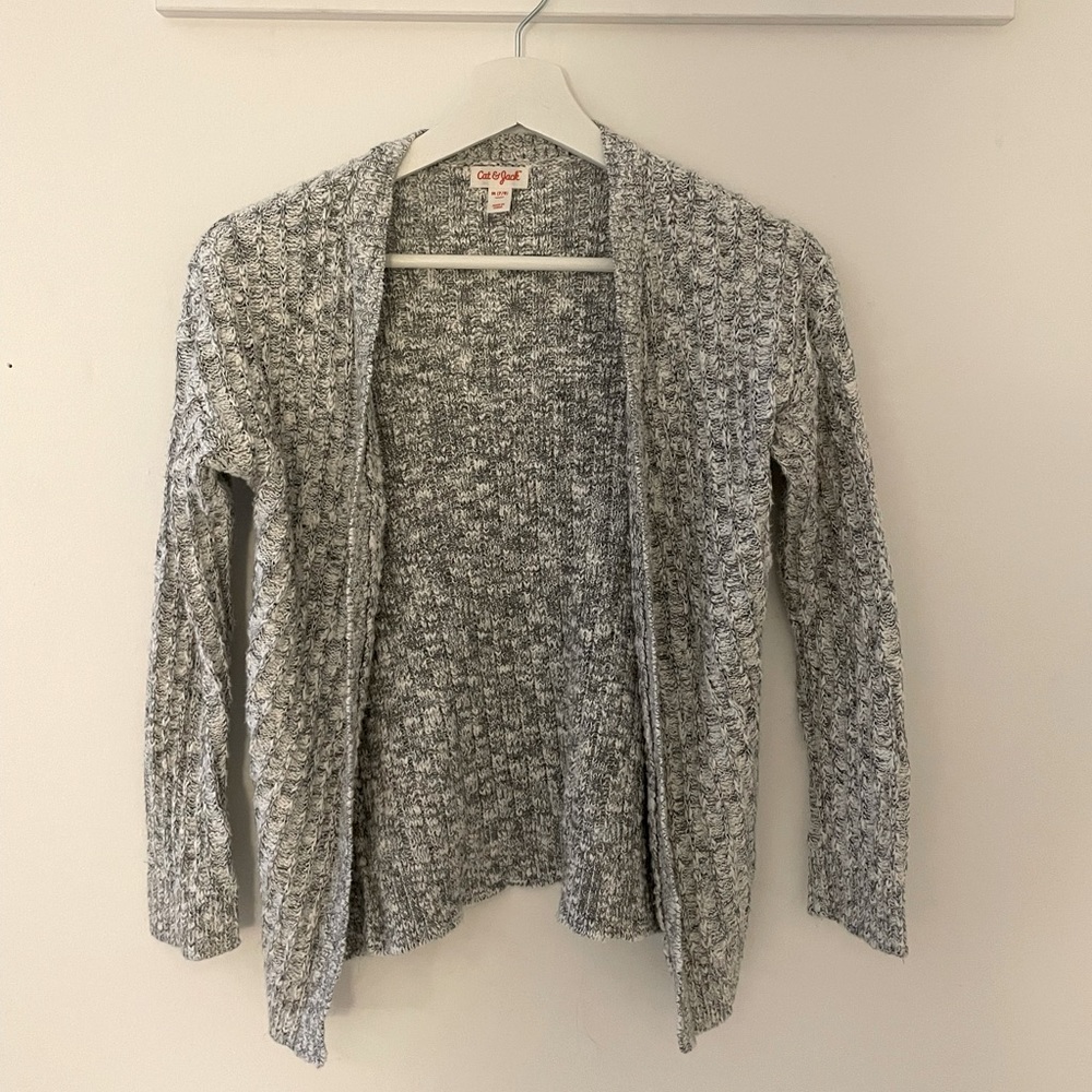 target gray cardigan